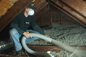 Cellulose Insulation Installation In Central VA