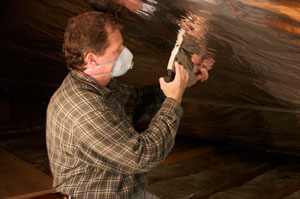 Radiant Barrier install in Barboursville