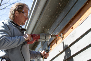 Wall Insulation into exterior siding in Jeffersonton